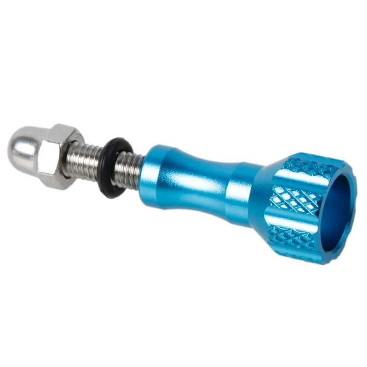 TMC Aluminum Thumb Knob Stainless Bolt Screw GoPro Hero12 Black / Hero11 /10 /9 /8 /7 /6 /5, Insta360 Ace / Ace Pro, DJI Osmo Action 4 and Other Action Cameras, Length: 5.8cm(Blue) - Screws by TMC | Online Shopping South Africa | PMC Jewellery | Buy Now Pay Later Mobicred
