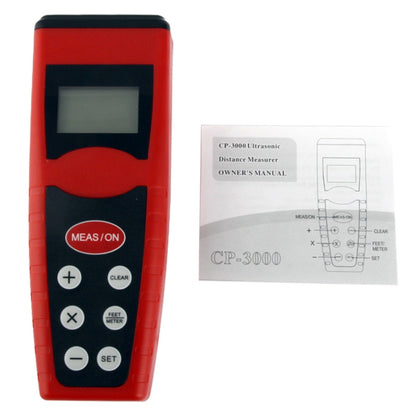 Ultrasonic Distance Measure Measurer with Laser Pointer, Range: 0.5-18m (CP-3000) - Laser Rangefinder by PMC Jewellery | Online Shopping South Africa | PMC Jewellery | Buy Now Pay Later Mobicred