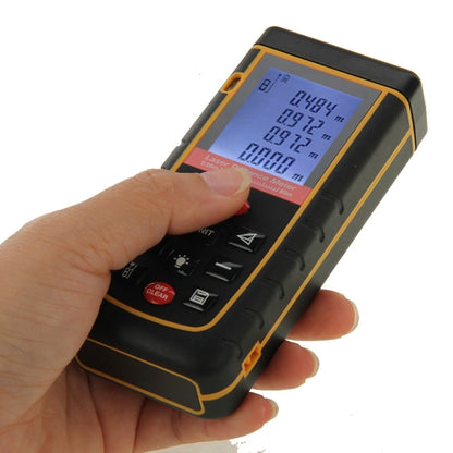 RZ-A80 1.9 inch LCD 80m Hand-held Laser Distance Meter with Level Bubble - Laser Rangefinder by PMC Jewellery | Online Shopping South Africa | PMC Jewellery | Buy Now Pay Later Mobicred