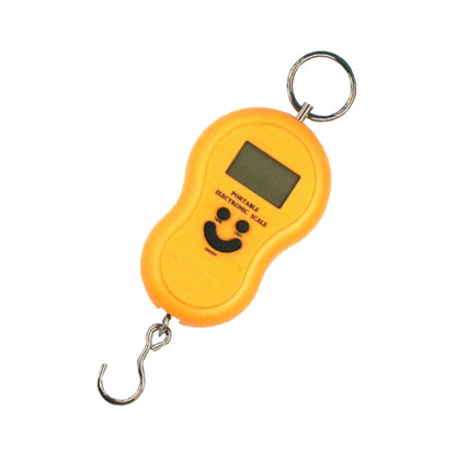 MH-04 LCD Portable Electronic Handheld Hanging Digital Scale, Excluding Batteries(Yellow) - Hanging Scales by PMC Jewellery | Online Shopping South Africa | PMC Jewellery | Buy Now Pay Later Mobicred