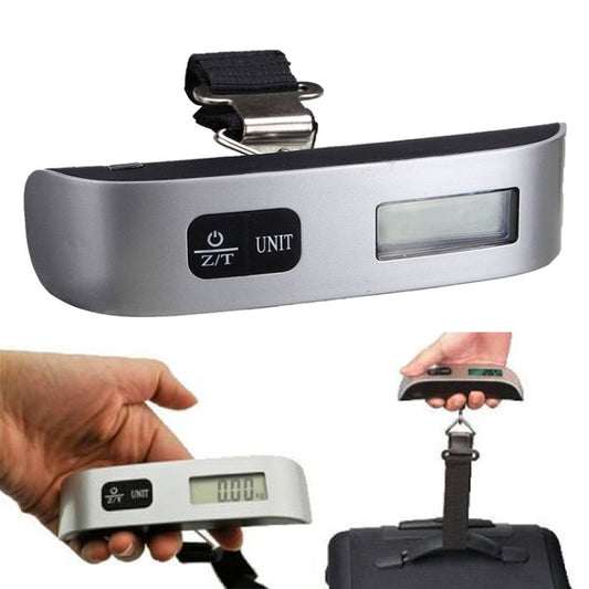 Mini Handheld Luggage Electronic scales with Zero and Tare(Black) - Hanging Scales by PMC Jewellery | Online Shopping South Africa | PMC Jewellery | Buy Now Pay Later Mobicred