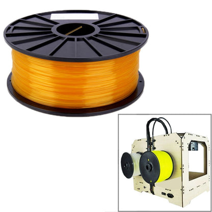 PLA 1.75 mm Transparent 3D Printer Filaments(Orange) - Consumables by PMC Jewellery | Online Shopping South Africa | PMC Jewellery | Buy Now Pay Later Mobicred