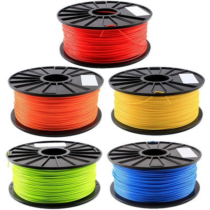 ABS 1.75 mm Fluorescent 3D Printer Filaments, about 395m(Yellow) - Consumables by PMC Jewellery | Online Shopping South Africa | PMC Jewellery | Buy Now Pay Later Mobicred