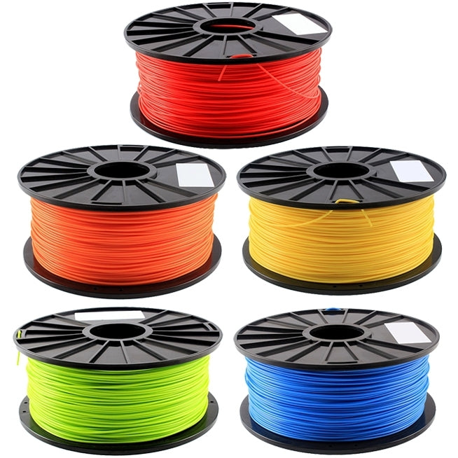 PLA 3.0 mm Fluorescent 3D Printer Filaments, about 115m(Yellow) - Consumables by PMC TechLife | Online Shopping South Africa | PMC TechLife | Buy Now Pay Later Mobicred