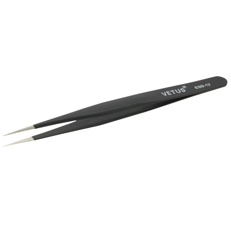 ESD-12 Anti-Static Tweezers - Tweezers by VETUS | Online Shopping South Africa | PMC Jewellery | Buy Now Pay Later Mobicred