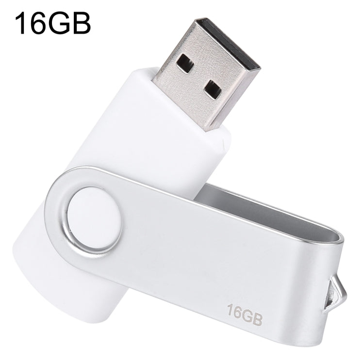 16GB Twister USB 2.0 Flash Disk(White) - USB Flash Drives by PMc TechLife | Online Shopping South Africa | PMc TechLife | Buy Now Pay Later Mobicred