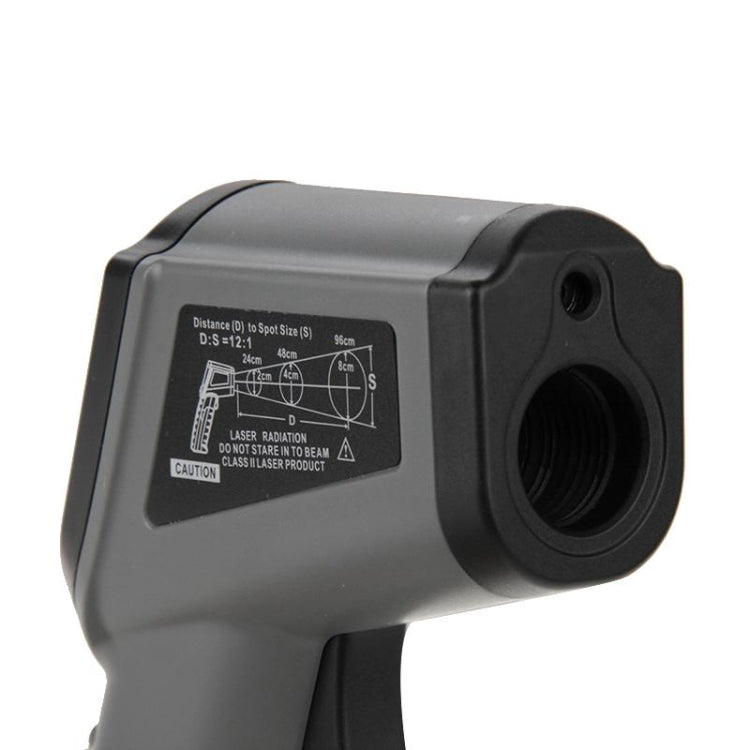 DT-8500 LCD Digital Infrared Thermometer, Temperature Range: -50-500 Celsius Degree(Grey) - Digital Thermometer by PMC TechLife | Online Shopping South Africa | PMC TechLife