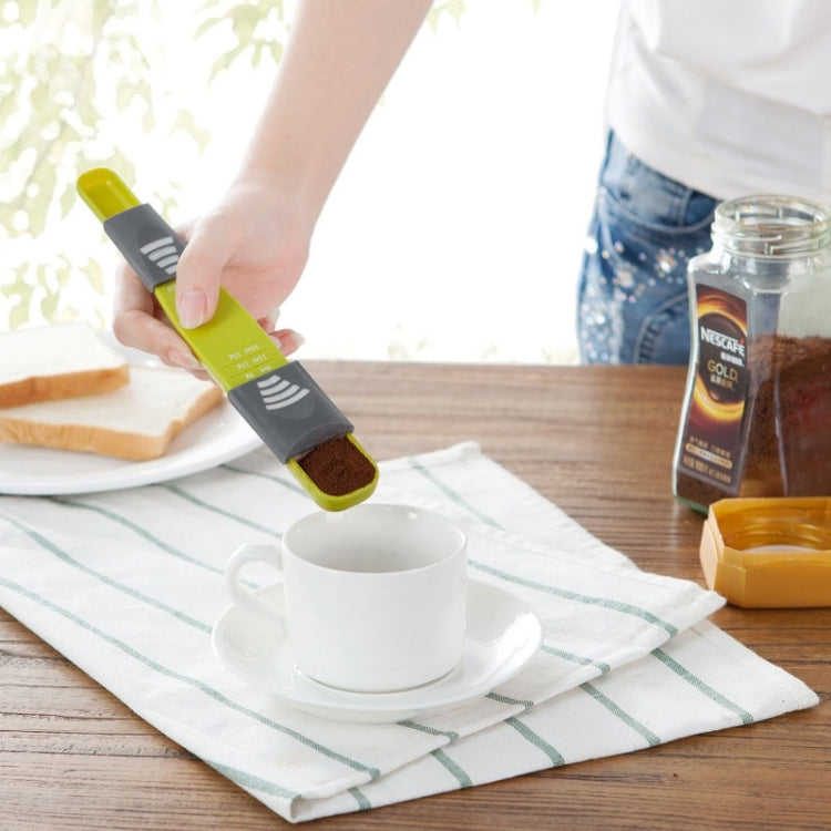Creative Adjustable Measuring Baking Measuring Spoon with 9 Different Accurate Measurement Amount(Green) - Gadgets by PMC TechLife | Online Shopping South Africa | PMC TechLife | Buy Now Pay Later Mobicred