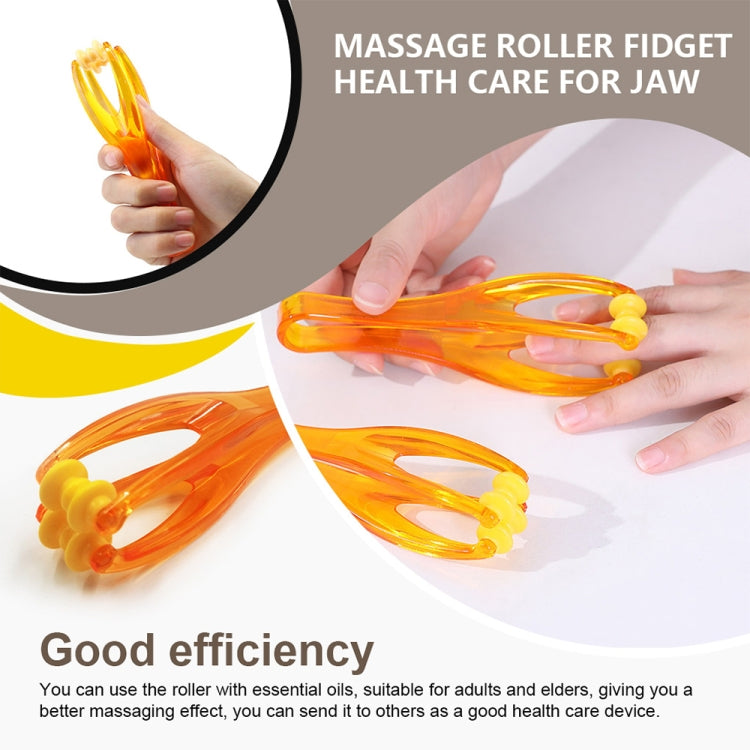 Y Type Convenient Finger Palm Massor Tool(Orange) - free shipping - PMC TechLife - Order now!