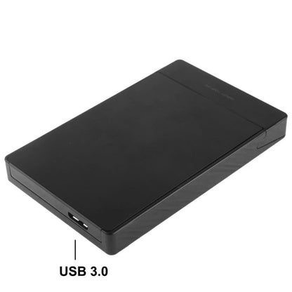 2.5 inch SATA HDD / SSD External Enclosure, Tool Free, USB 3.0 Interface(Black) - HDD Enclosure by PMC Jewellery | Online Shopping South Africa | PMC Jewellery | Buy Now Pay Later Mobicred