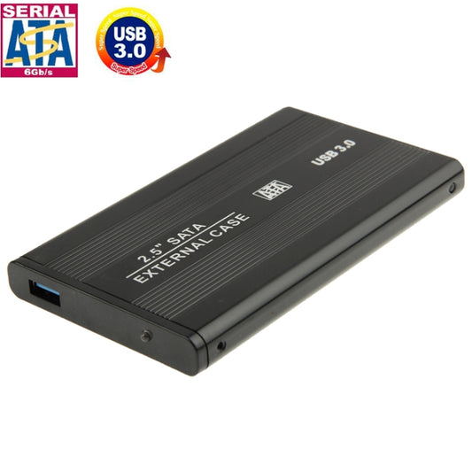 High Speed 2.5 inch HDD SATA External Case, Support USB 3.0(Black) - HDD Enclosure by PMC Jewellery | Online Shopping South Africa | PMC Jewellery | Buy Now Pay Later Mobicred