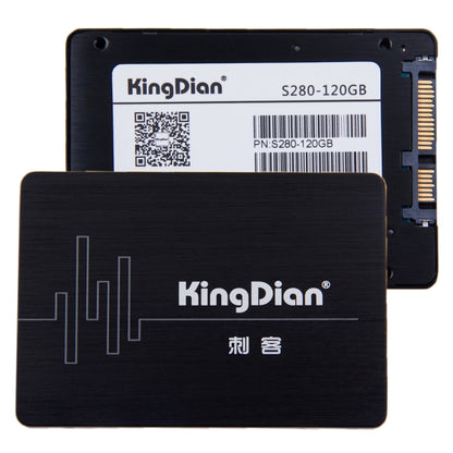 Kingdian S280 120GB 2.5 inch Solid State Drive / SATA III Hard Disk for Desktop / Laptop - Solid State Drives by KingDian | Online Shopping South Africa | PMC Jewellery | Buy Now Pay Later Mobicred