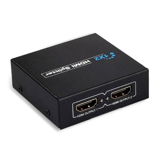 V1.3 1x2 HDMI Splitter(Black) - Splitter by PMC Jewellery | Online Shopping South Africa | PMC Jewellery | Buy Now Pay Later Mobicred