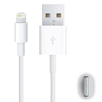 1m USB Sync Data & Charging Cable(White) - Normal Style Cable by PMC Jewellery | Online Shopping South Africa | PMC Jewellery