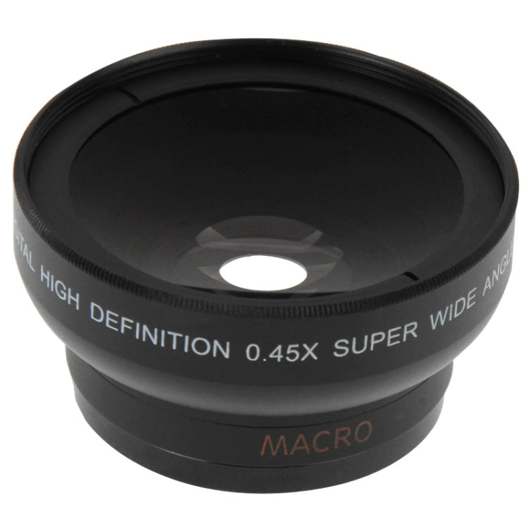 2 in 1 37mm Digital High Definition 0.45X Super Wide Angle Lens + Macro Lens with Phone Cases for iPhone 6 & 6 Plus, 5 & 5S & 5C, 4 & 4S - Combination Lens by PMC Jewellery | Online Shopping South Africa | PMC Jewellery | Buy Now Pay Later Mobicred