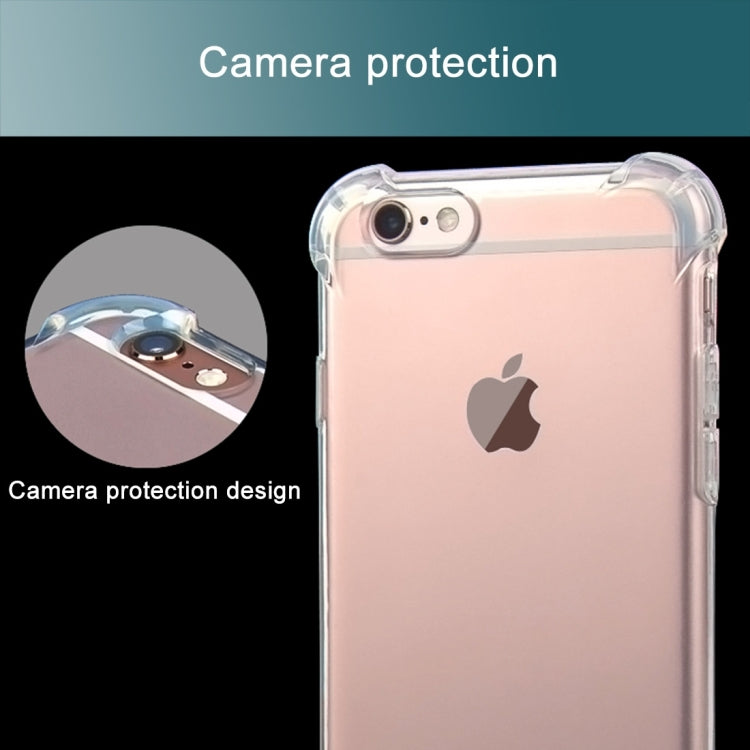 Shock-resistant Cushion TPU Protective Case for iPhone 6 & 6s(Transparent) - More iPhone Cases by PMC Jewellery | Online Shopping South Africa | PMC Jewellery | Buy Now Pay Later Mobicred