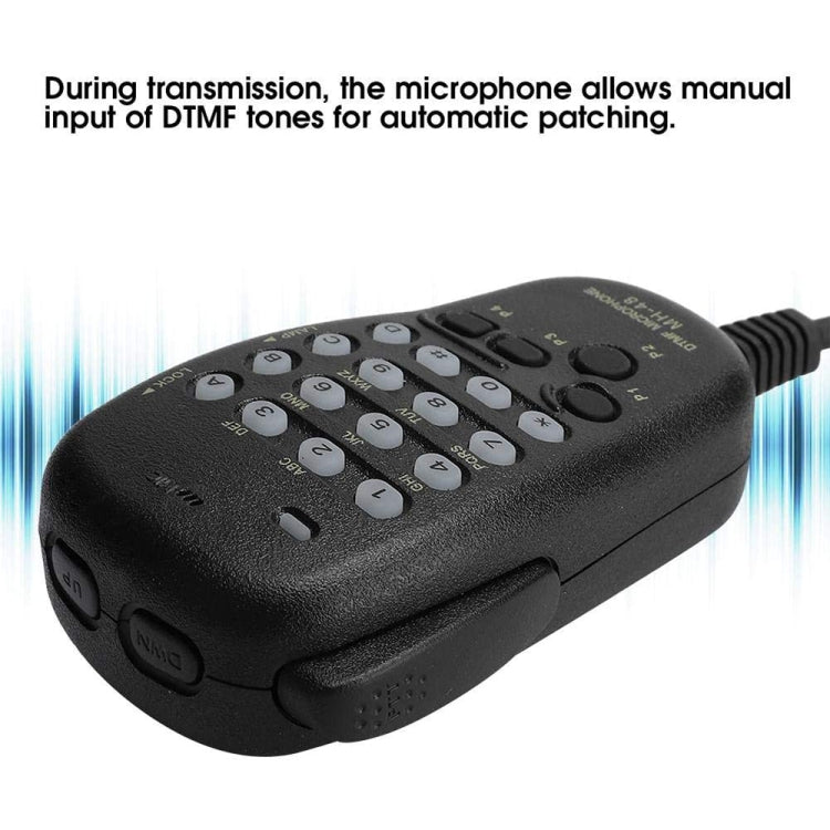 MH-48A6J DTMF Microphone for Yaesu MH-48A6J FT-7800R FT-8800 FT-8900R Radio(Black) - Microphones & Headsets by PMC Jewellery | Online Shopping South Africa | PMC Jewellery | Buy Now Pay Later Mobicred