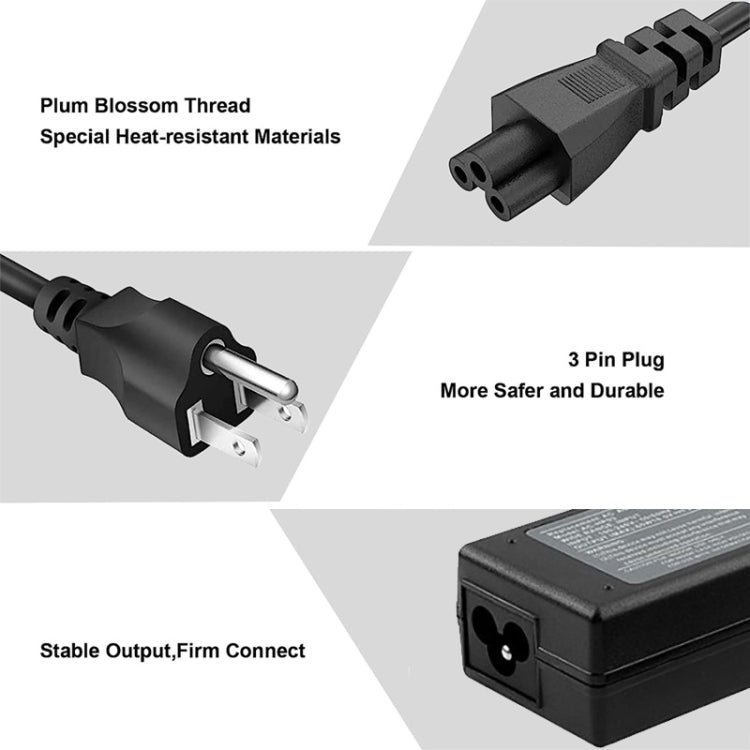 Mini Replacement AC Adapter 19.5V 2.31A 45W for Dell Notebook, Output Tips: 4.5mm x 2.7mm(US Plug) - For Dell by PMC Jewellery | Online Shopping South Africa | PMC Jewellery | Buy Now Pay Later Mobicred