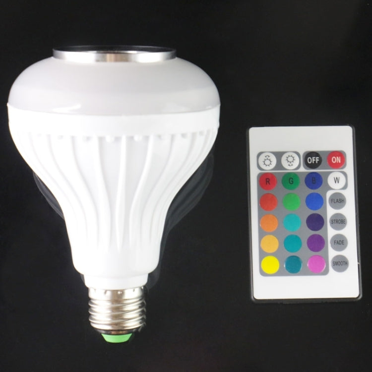 E27 RGB LED Light Lamps Speaker, Bluetooth, Support WiFi Phone Control, Adjustable Light, with Remote Control - Smart Light Bulbs by PMC TechLife | Online Shopping South Africa | PMC TechLife | Buy Now Pay Later Mobicred