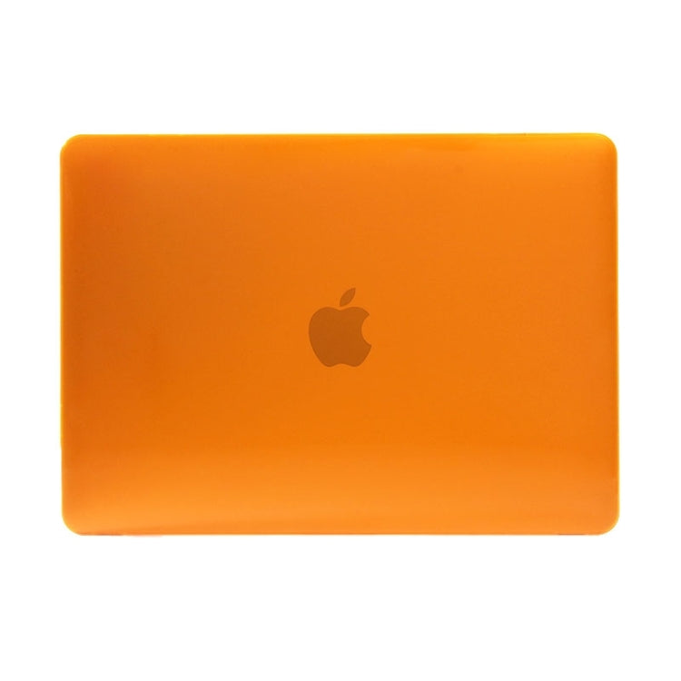 Colored Transparent Crystal Hard Protective Case for Macbook 12 inch(Orange) - MacBook Pro Cases by PMC Jewellery | Online Shopping South Africa | PMC Jewellery