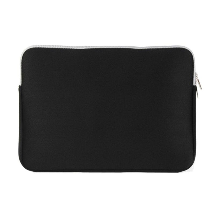 Double Pocket Zip Handbag Laptop Bag for Macbook Pro 15 inch(Black) - Protective Bags by PMC Jewellery | Online Shopping South Africa | PMC Jewellery | Buy Now Pay Later Mobicred