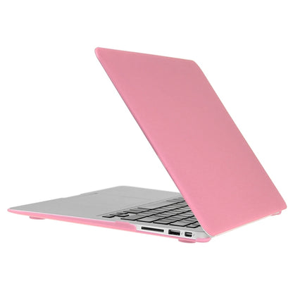 ENKAY for Macbook Air 13.3 inch (US Version) / A1369 / A1466 Hat-Prince 3 in 1 Frosted Hard Shell Plastic Protective Case with Keyboard Guard & Port Dust Plug(Pink) - MacBook Air Cases by ENKAY | Online Shopping South Africa | PMC Jewellery | Buy Now Pay Later Mobicred