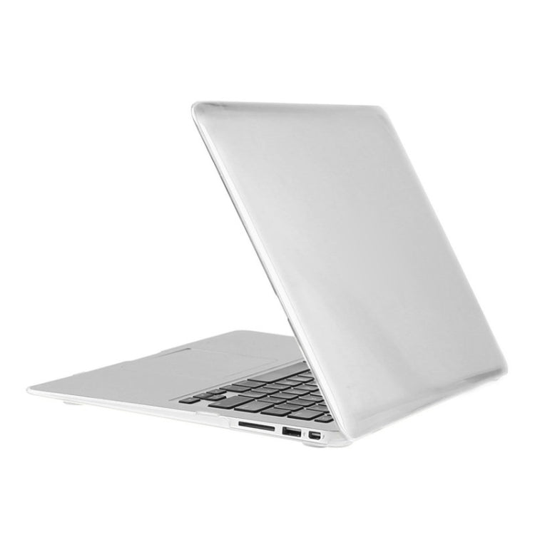 ENKAY for Macbook Air 13.3 inch (US Version) / A1369 / A1466 Hat-Prince 3 in 1 Crystal Hard Shell Plastic Protective Case with Keyboard Guard & Port Dust Plug(White) - MacBook Air Cases by ENKAY | Online Shopping South Africa | PMC Jewellery | Buy Now Pay Later Mobicred