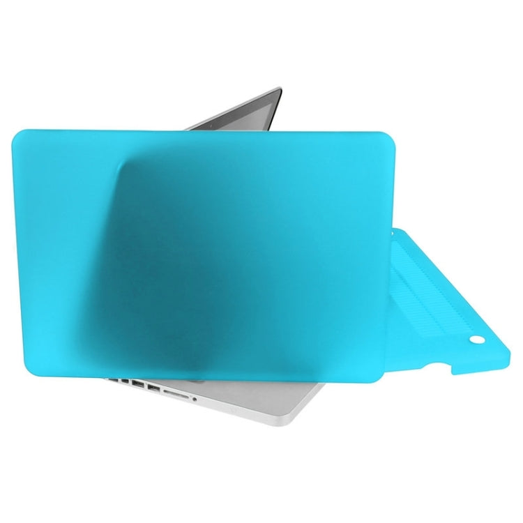 ENKAY for Macbook Pro 13.3 inch (US Version) / A1278 Hat-Prince 3 in 1 Frosted Hard Shell Plastic Protective Case with Keyboard Guard & Port Dust Plug(Blue) - MacBook Pro Cases by ENKAY | Online Shopping South Africa | PMC Jewellery | Buy Now Pay Later Mobicred