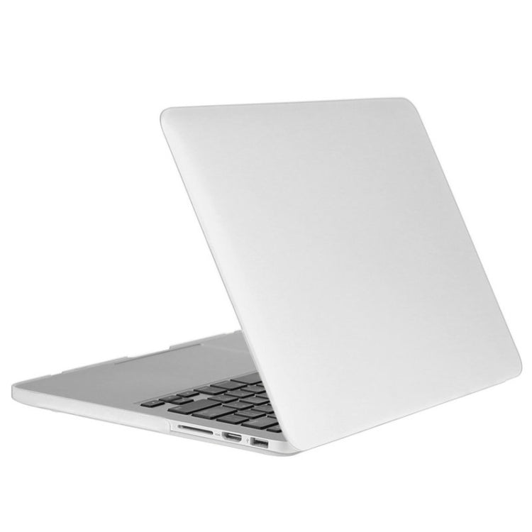 ENKAY for Macbook Pro Retina 13.3 inch (US Version) / A1425 / A1502 Hat-Prince 3 in 1 Frosted Hard Shell Plastic Protective Case with Keyboard Guard & Port Dust Plug(White) - MacBook Pro Cases by ENKAY | Online Shopping South Africa | PMC Jewellery | Buy Now Pay Later Mobicred