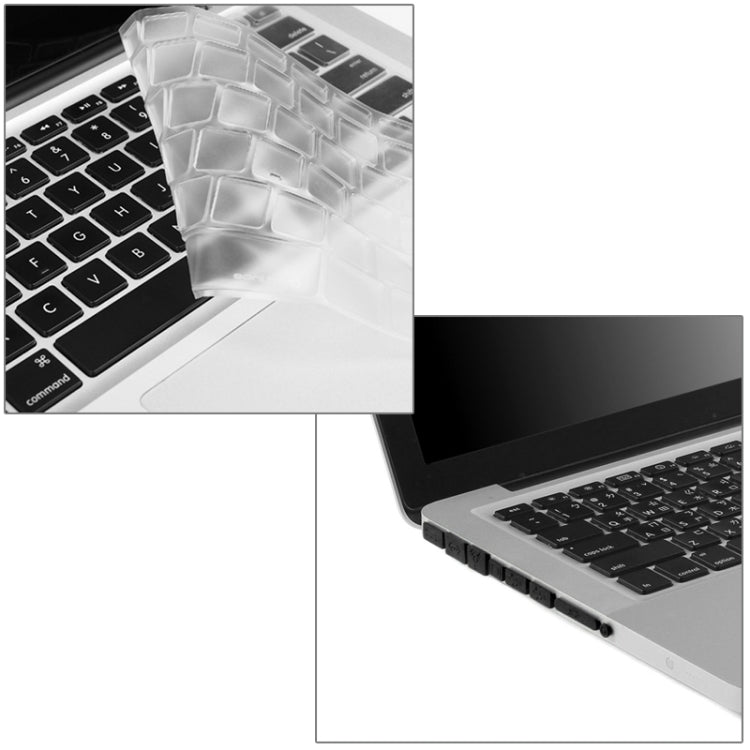 ENKAY for Macbook Pro 15.4 inch (US Version) / A1286 Hat-Prince 3 in 1 Frosted Hard Shell Plastic Protective Case with Keyboard Guard & Port Dust Plug(Dark Blue) - MacBook Pro Cases by ENKAY | Online Shopping South Africa | PMC Jewellery | Buy Now Pay Later Mobicred