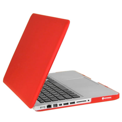 ENKAY for Macbook Pro 15.4 inch (US Version) / A1286 Hat-Prince 3 in 1 Frosted Hard Shell Plastic Protective Case with Keyboard Guard & Port Dust Plug(Red) - MacBook Pro Cases by ENKAY | Online Shopping South Africa | PMC Jewellery | Buy Now Pay Later Mobicred