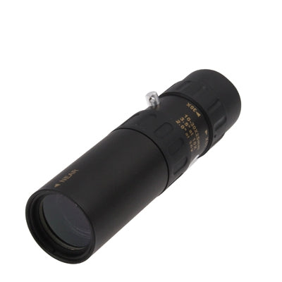 10-30 x 25mm Telescope Monocular for Backpacking / Hiking(Black) - Monocular Binoculars by Nikula | Online Shopping South Africa | PMC Jewellery | Buy Now Pay Later Mobicred