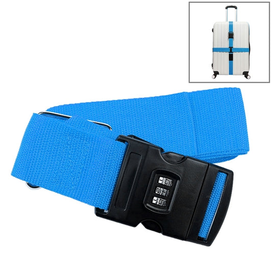 Luggage Strap Cross Belt Adjustable Packing Band Belt Strap with Password Lock for Luggage Travel Suitcase - Tapes & Ropes by PMC Jewellery | Online Shopping South Africa | PMC Jewellery | Buy Now Pay Later Mobicred