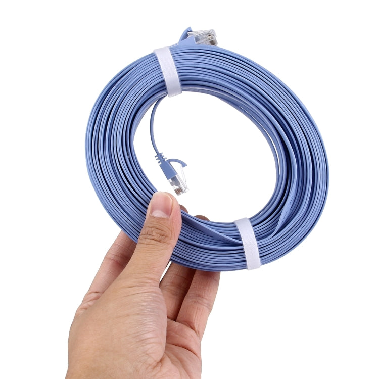 CAT6 Ultra-thin Flat Ethernet Network LAN Cable, Length: 30m(Blue) - Lan Cable and Tools by PMC Jewellery | Online Shopping South Africa | PMC Jewellery | Buy Now Pay Later Mobicred