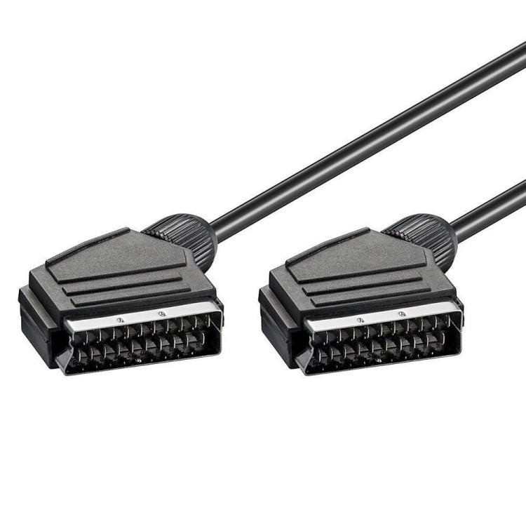 20 Pin SCART to SCART Lead Cable for DVD/HDTV/AV/TV, Cable Length: 1.5m - free shipping - PMC TechLife - Order now!
