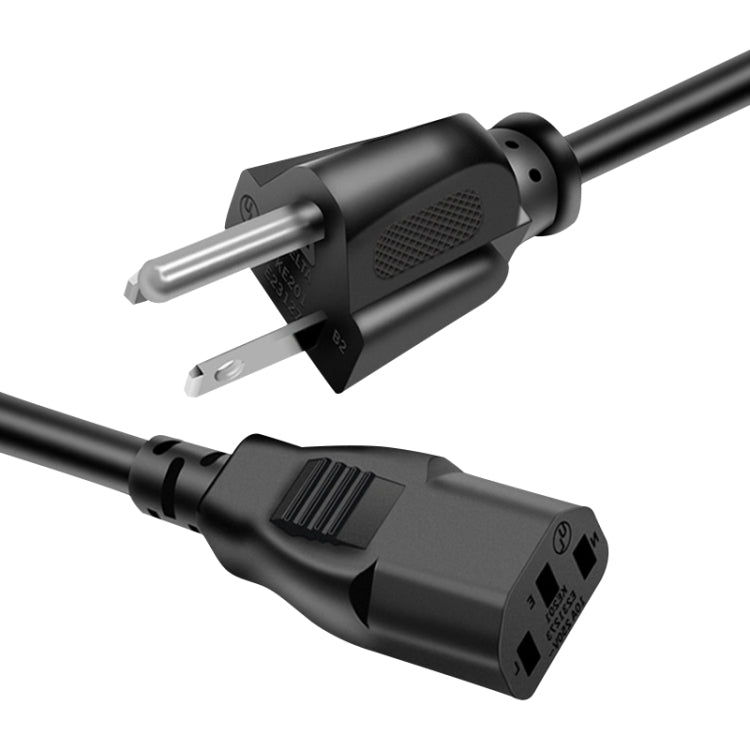 High Quality 3 Prong Style US Notebook AC Power Cord, Length: 1.8m - Power Cord by PMC TechLife | Online Shopping South Africa | PMC TechLife