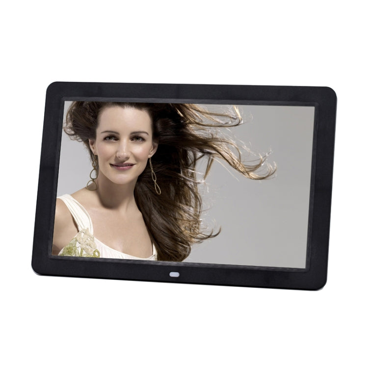 12.0 Inch LED Display Multi-media Digital Photo Frame with Holder / Music & Movie Player / Remote Control Function, Support USB / SD, Built in Stereo Speaker(Black) - 11 inch Below by PMC Jewellery | Online Shopping South Africa | PMC Jewellery | Buy Now Pay Later Mobicred