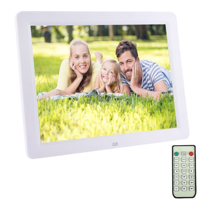 12.0 inch Digital Picture Frame with Remote Control Support SD / MMC / MS Card and USB , White (1200)(White) - 11 inch Below by PMC Jewellery | Online Shopping South Africa | PMC Jewellery | Buy Now Pay Later Mobicred