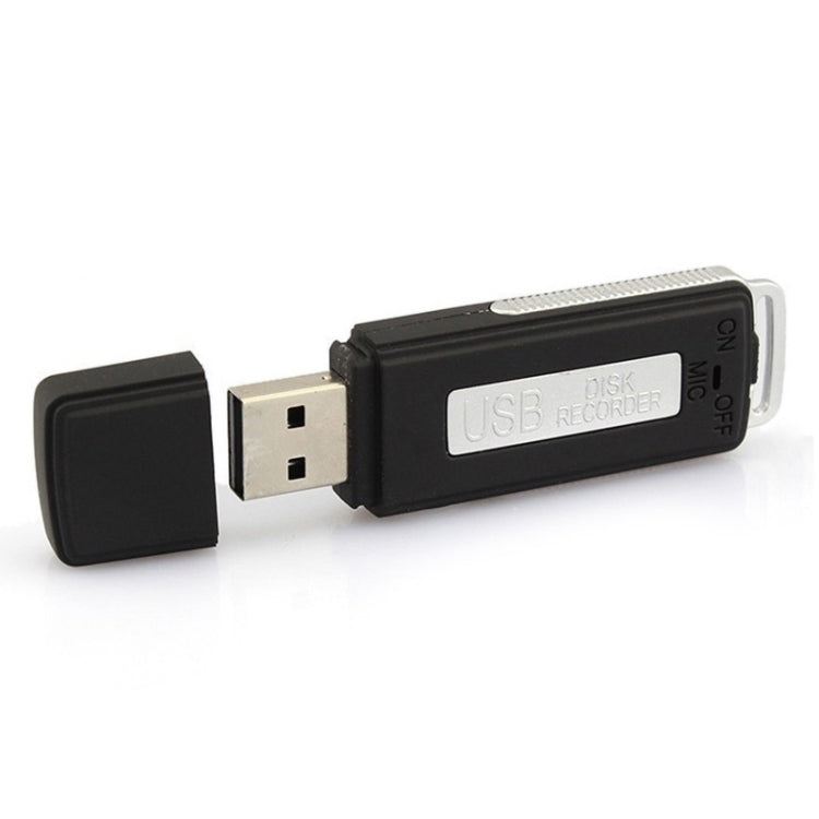 Mini Interview Recorder / USB Flash Drive , Built in 4GB Memory(Black) - free shipping - PMC Jewellery - Order now!