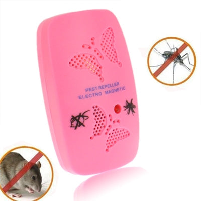 Ultrasonic Electronics Insecticide with Two Steps of Adjustable, Pink (EU Plug) - Repellents by PMC Jewellery | Online Shopping South Africa | PMC Jewellery | Buy Now Pay Later Mobicred