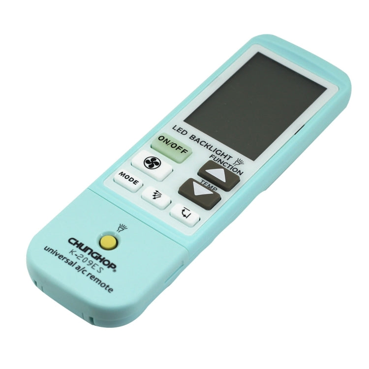 K-209ES Universal Air Conditioner Remote Control, Support Thermometer Function(Blue) - Air-Conditioner by PMC TechLife | Online Shopping South Africa | PMC TechLife | Buy Now Pay Later Mobicred