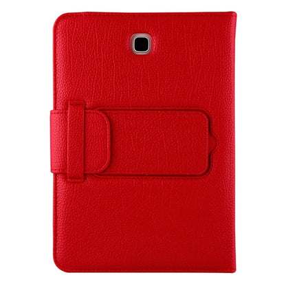 For Galaxy Tab A 8.0 / T350 2 in 1 Detachable Bluetooth Keyboard Litchi Texture Leather Tablet Case with Holder(Red) - Samsung Keyboard by PMC Jewellery | Online Shopping South Africa | PMC Jewellery | Buy Now Pay Later Mobicred