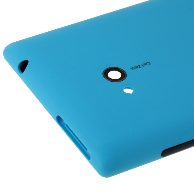 Frosted Surface Plastic Back Housing Cover for Nokia Lumia 720(Blue) - Back Cover by PMC Jewellery | Online Shopping South Africa | PMC Jewellery | Buy Now Pay Later Mobicred