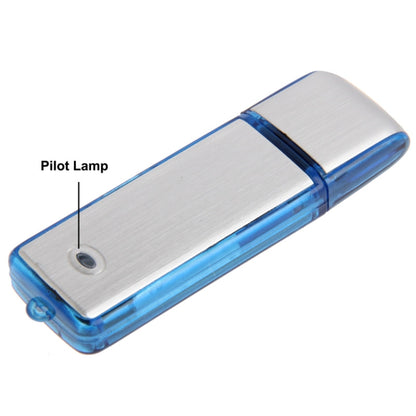 USB Voice Recorder + 8GB USB Flash Disk(Blue) - U-Disk Recorder by PMC Jewellery | Online Shopping South Africa | PMC Jewellery | Buy Now Pay Later Mobicred