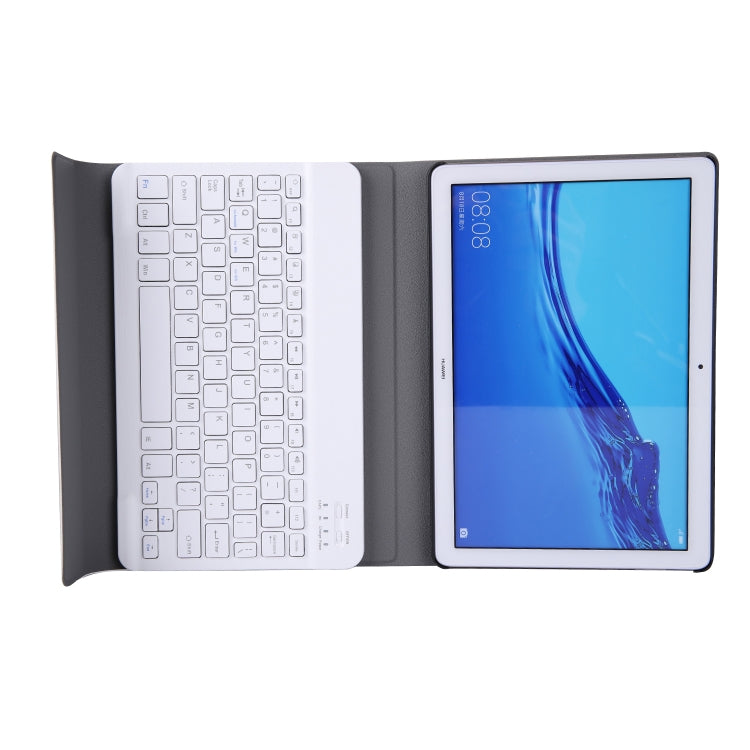 ABS Ultra-thin Split Bluetooth Keyboard Tablet Case for Huawei Honor 5 / T5 10.1 inch, with Bracket Function(Rose Gold) - Huawei Keyboard by PMC TechLife | Online Shopping South Africa | PMC TechLife | Buy Now Pay Later Mobicred