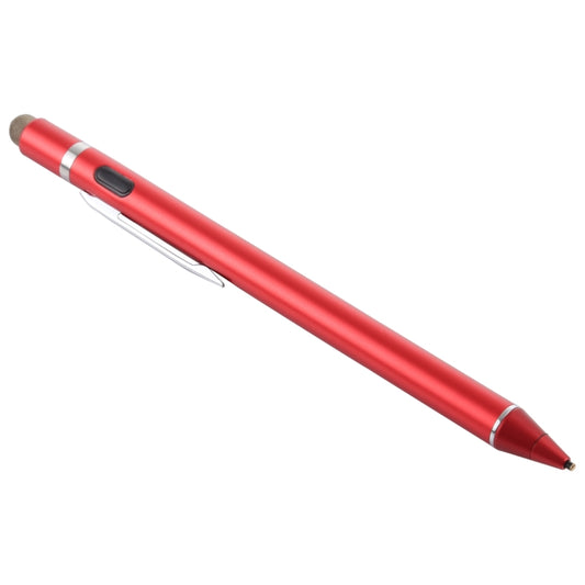 1.5-2.3mm Rechargeable Capacitive Touch Screen Active Stylus Pen(Red) - Stylus Pen by PMC Jewellery | Online Shopping South Africa | PMC Jewellery | Buy Now Pay Later Mobicred