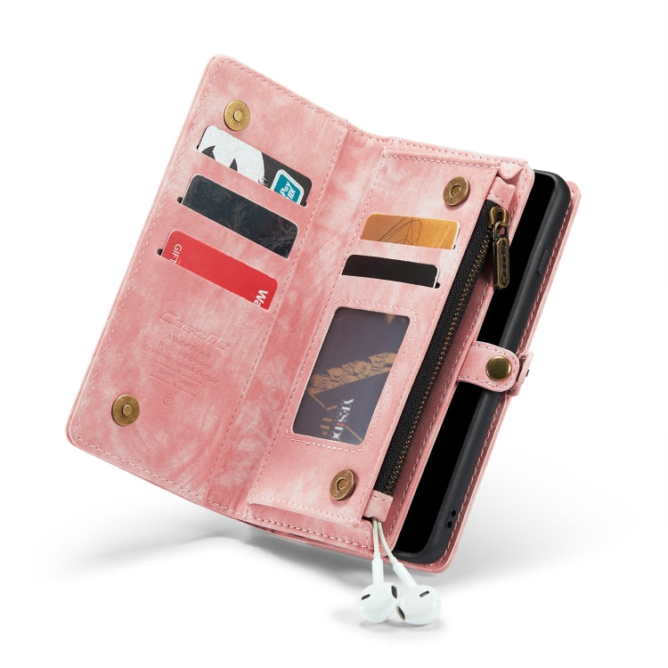 For Samsung Galaxy S10 CaseMe-008 Detachable Multifunctional Flip Leather Phone Case (Pink) - Galaxy Phone Cases by CaseMe | Online Shopping South Africa | PMC Jewellery | Buy Now Pay Later Mobicred