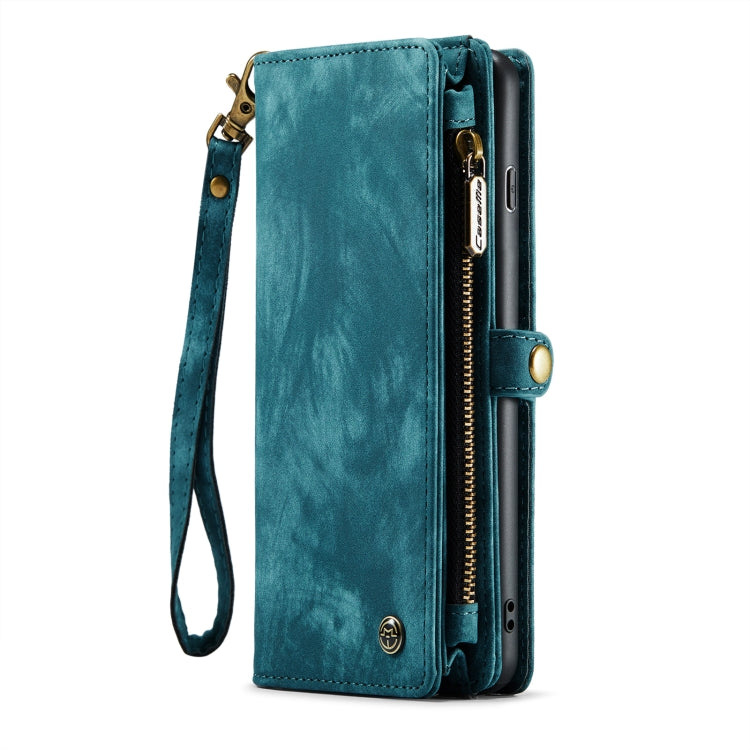 For Samsung Galaxy S10 CaseMe-008 Detachable Multifunctional Flip Leather Phone Case(Blue) - Galaxy Phone Cases by CaseMe | Online Shopping South Africa | PMC Jewellery | Buy Now Pay Later Mobicred