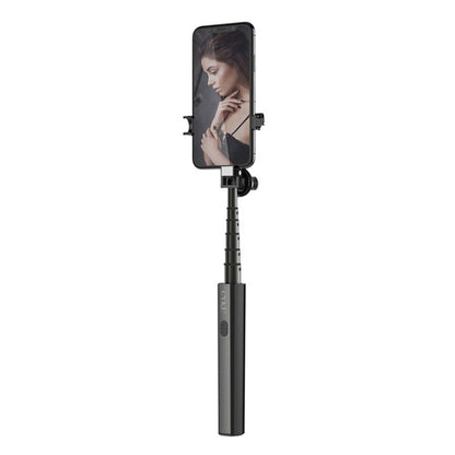 CYKE P9 Universal Stretchable Hidden One-piece Wireless Bluetooth Selfie Stick(Black) - Selfie Sticks by CYKE | Online Shopping South Africa | PMC Jewellery | Buy Now Pay Later Mobicred