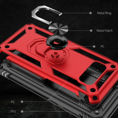 Armor Shockproof TPU + PC Protective Case for Galaxy S8, with 360 Degree Rotation Holder(Red) - Galaxy Phone Cases by PMC Jewellery | Online Shopping South Africa | PMC Jewellery